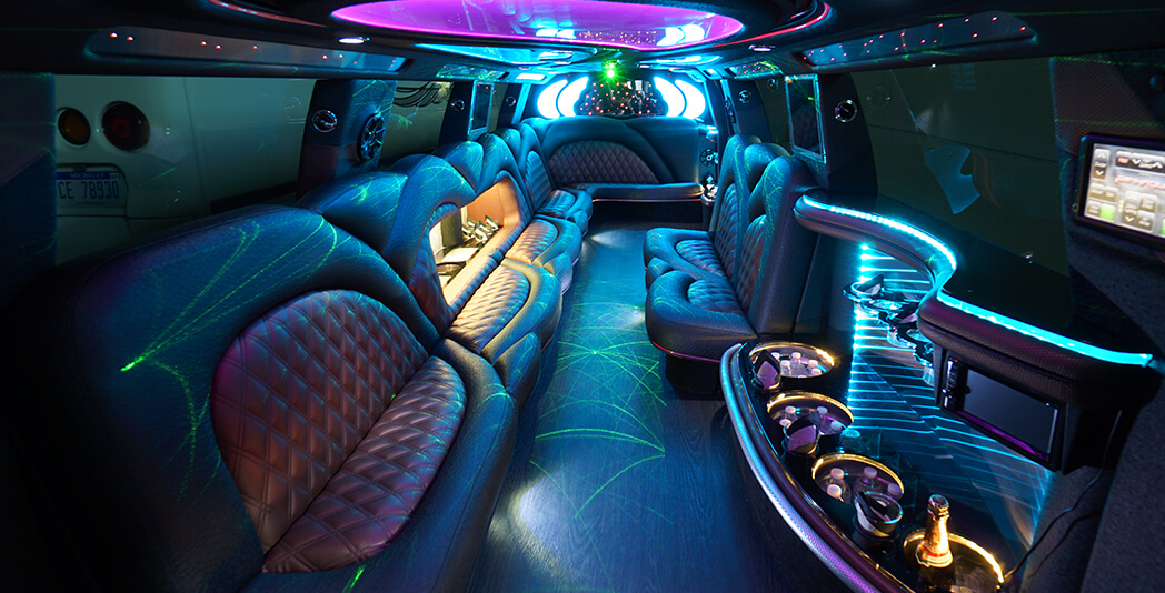 Limousine interior